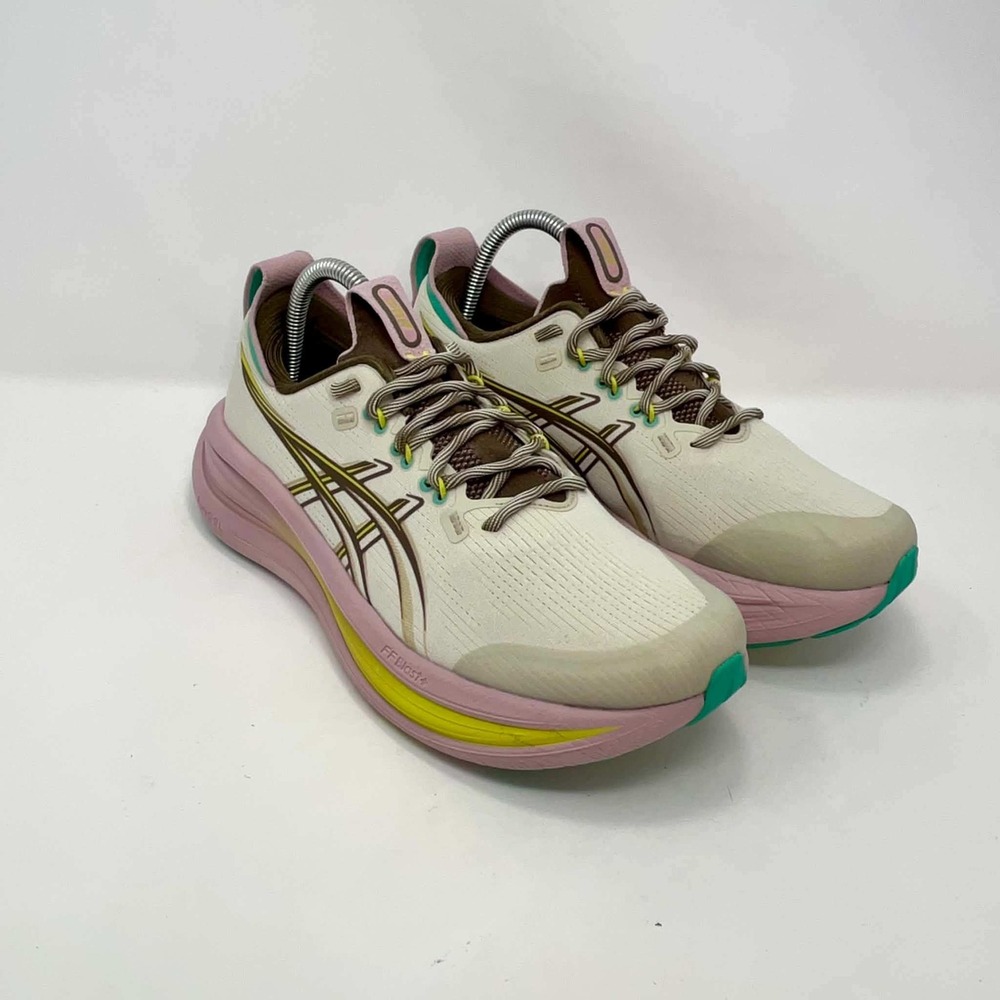 ASICS Gel Cumulus 27 Lite Show Womens 9.5 Light Dusk Clay Canyon 1012B881 Walk